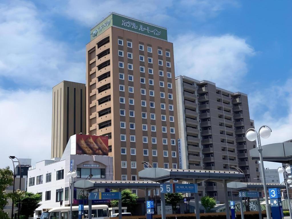 Hotel Route Inn Hirosaki Ekimae Exterior foto